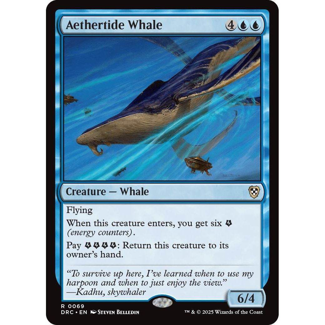 Image for Aethertide Whale (69) (DRC) - Magic: The Gathering
