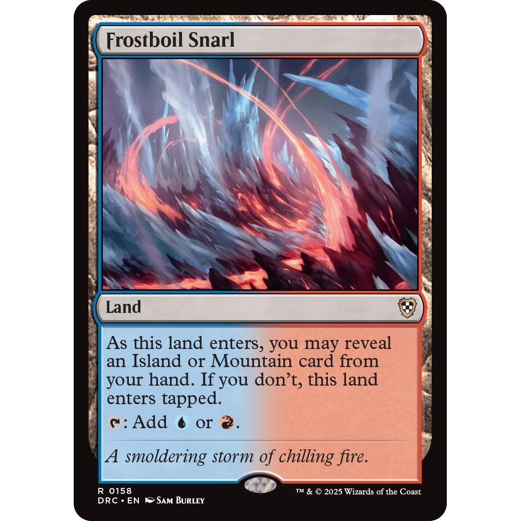 Image for Frostboil Snarl (158) (DRC) - Magic: The Gathering
