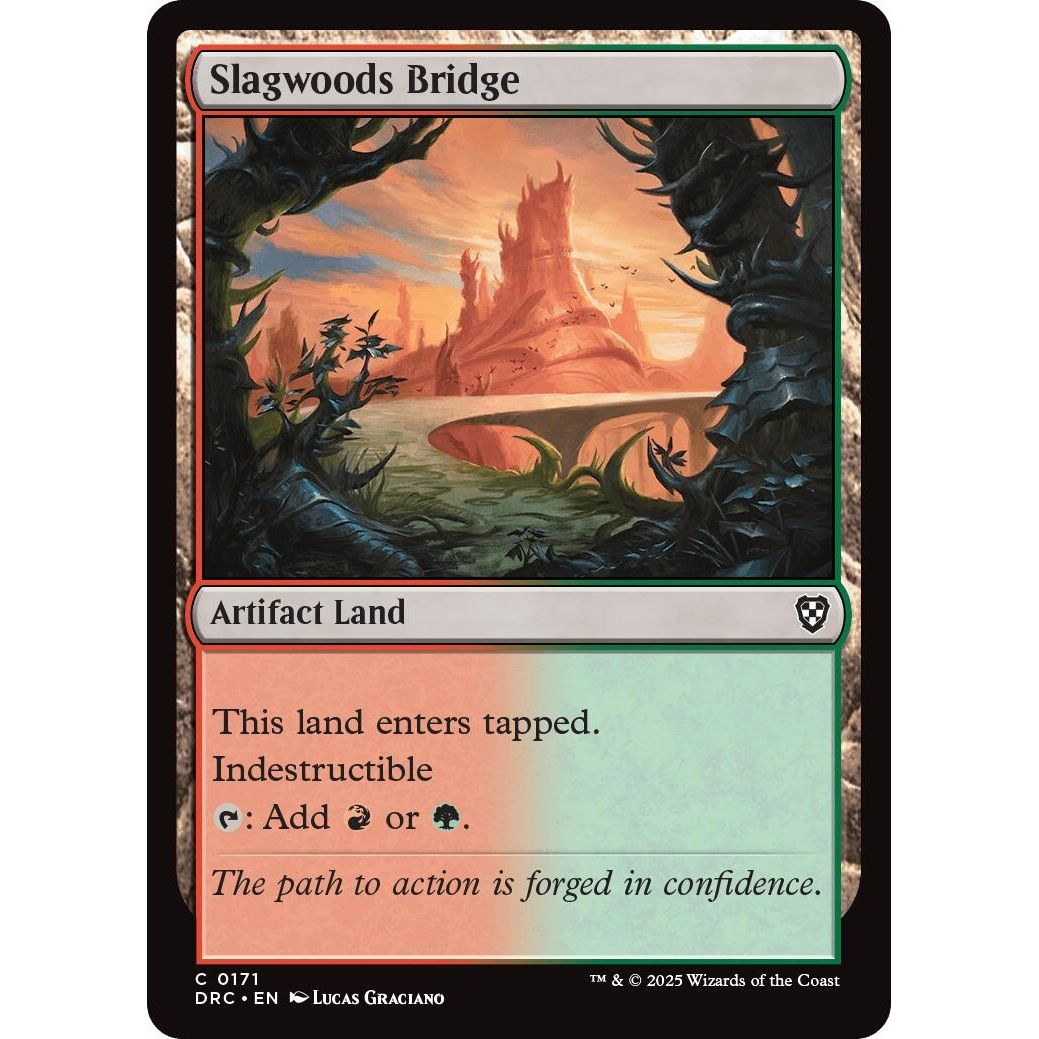 Image for Slagwoods Bridge (171) (DRC) - Magic: The Gathering
