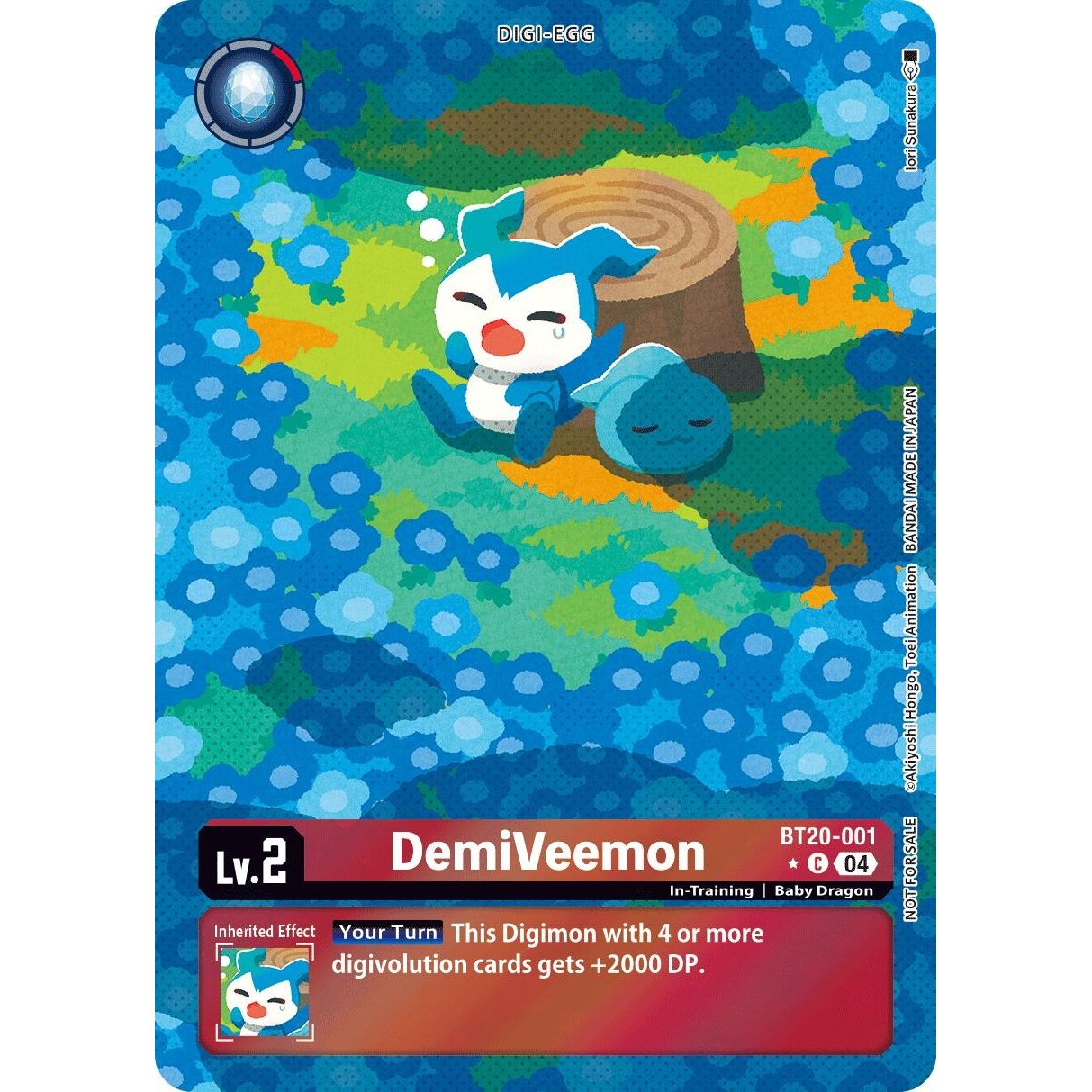 Image for DemiVeemon (Release Special Booster 2.5: Box Promotion Pack) (BT20-001 C) (BT19-20) - Digimon Card Game