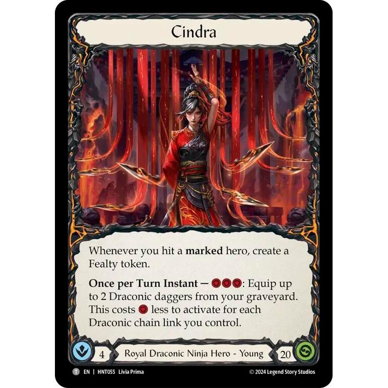 Image for Cindra // Fang (HNT055//HNT099) - Flesh and Blood TCG