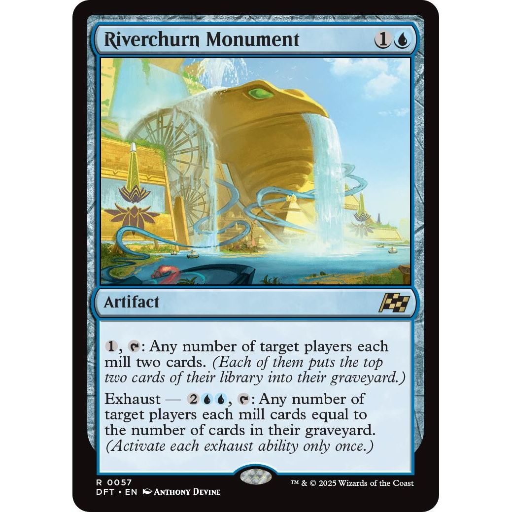 Image for Riverchurn Monument (57) (DFT) - Magic: The Gathering