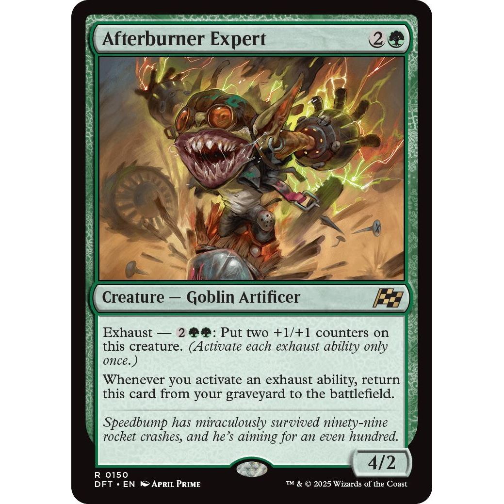 Image for Afterburner Expert (150) (DFT) - Magic: The Gathering