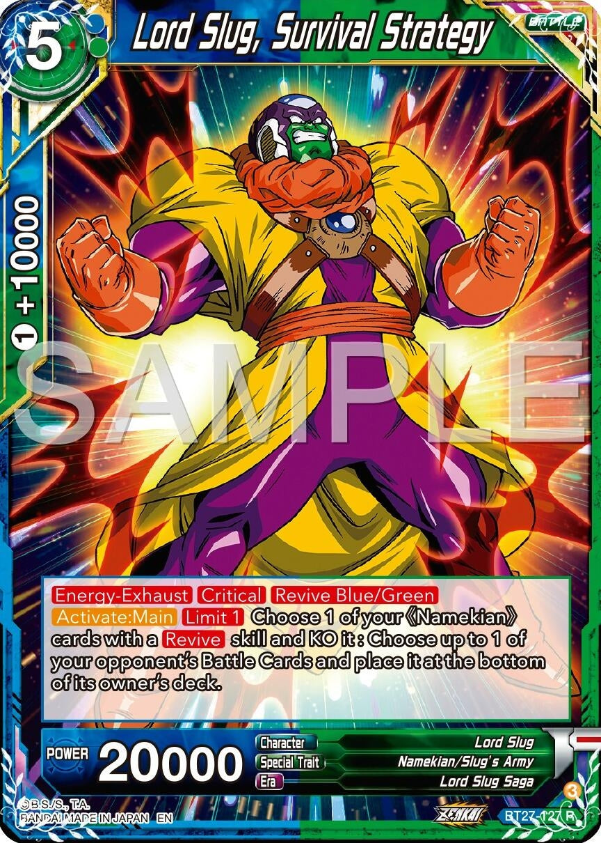 Image for Lord Slug, Survival Strategy (BT27-127) (BT27) - Dragon Ball Super: Masters