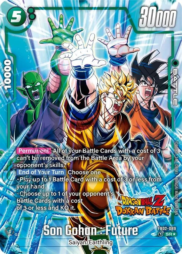 Image for Son Gohan : Future (Dragon Ball Z Dokkan Battle Alternate Art) (FB02-089) (FB02_AR) - Dragon Ball Super: Fusion World
