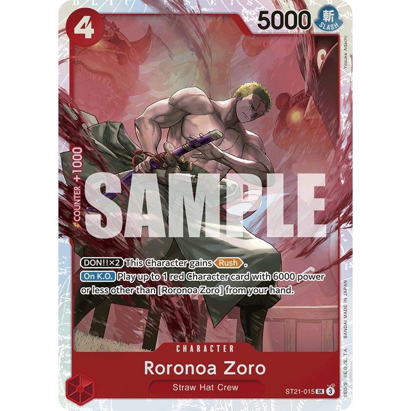 Image for Roronoa Zoro (ST21-015) (ST21) - One Piece Card Game