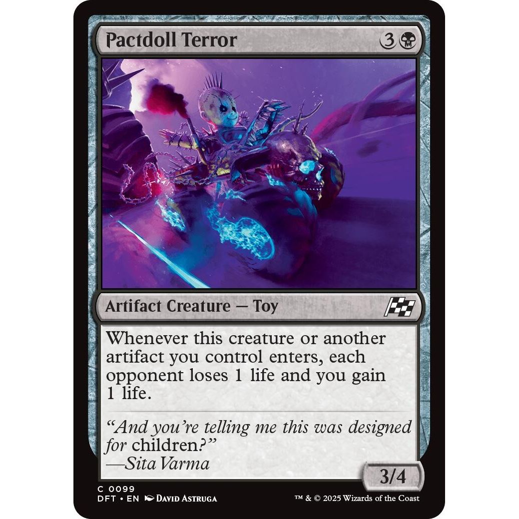 Image for Pactdoll Terror (99) (DFT) - Magic: The Gathering