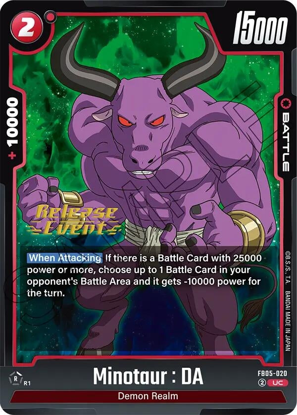 Image for Minotaur : DA (FB05-020) (FB05_PR) - Dragon Ball Super: Fusion World