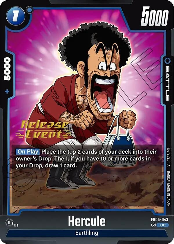 Image for Hercule (FB05-043) (FB05_PR) - Dragon Ball Super: Fusion World