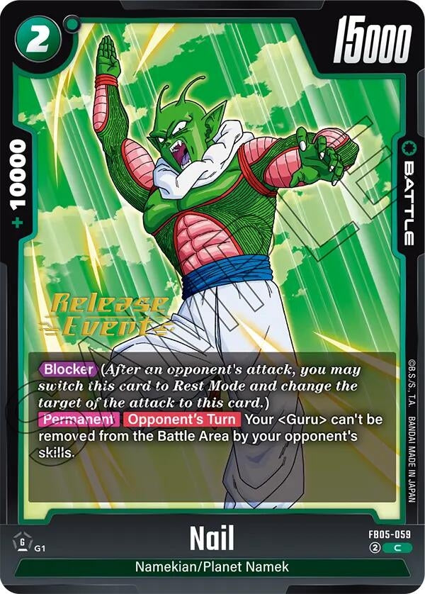 Image for Nail (FB05-059) (FB05_PR) - Dragon Ball Super: Fusion World