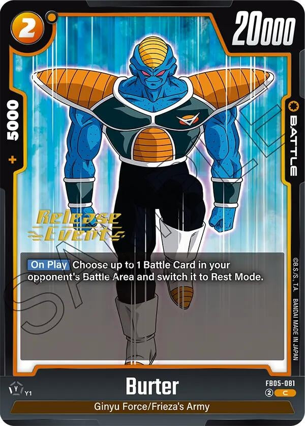 Image for Burter (FB05-081) (FB05_PR) - Dragon Ball Super: Fusion World