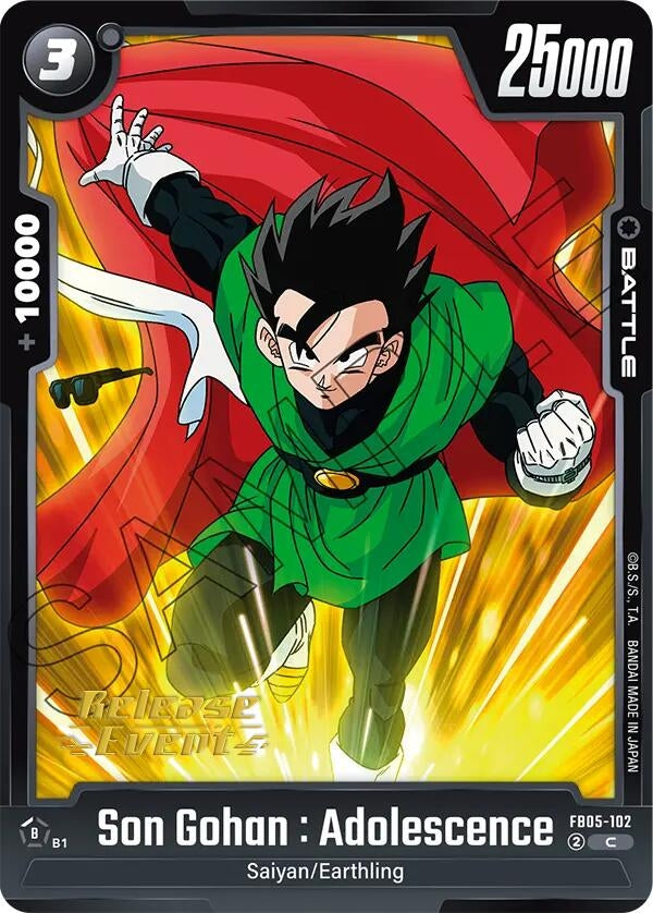 Image for Son Gohan : Adolescence - FB05-102 (FB05-102) (FB05_PR) - Dragon Ball Super: Fusion World