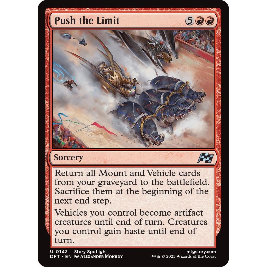 Image for Push the Limit (143) (DFT) - Magic: The Gathering