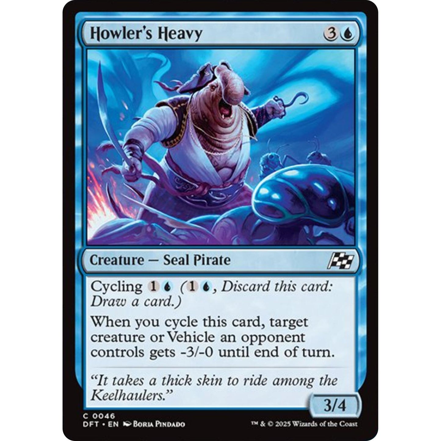 Image for Howler's Heavy (46) (DFT) - Magic: The Gathering