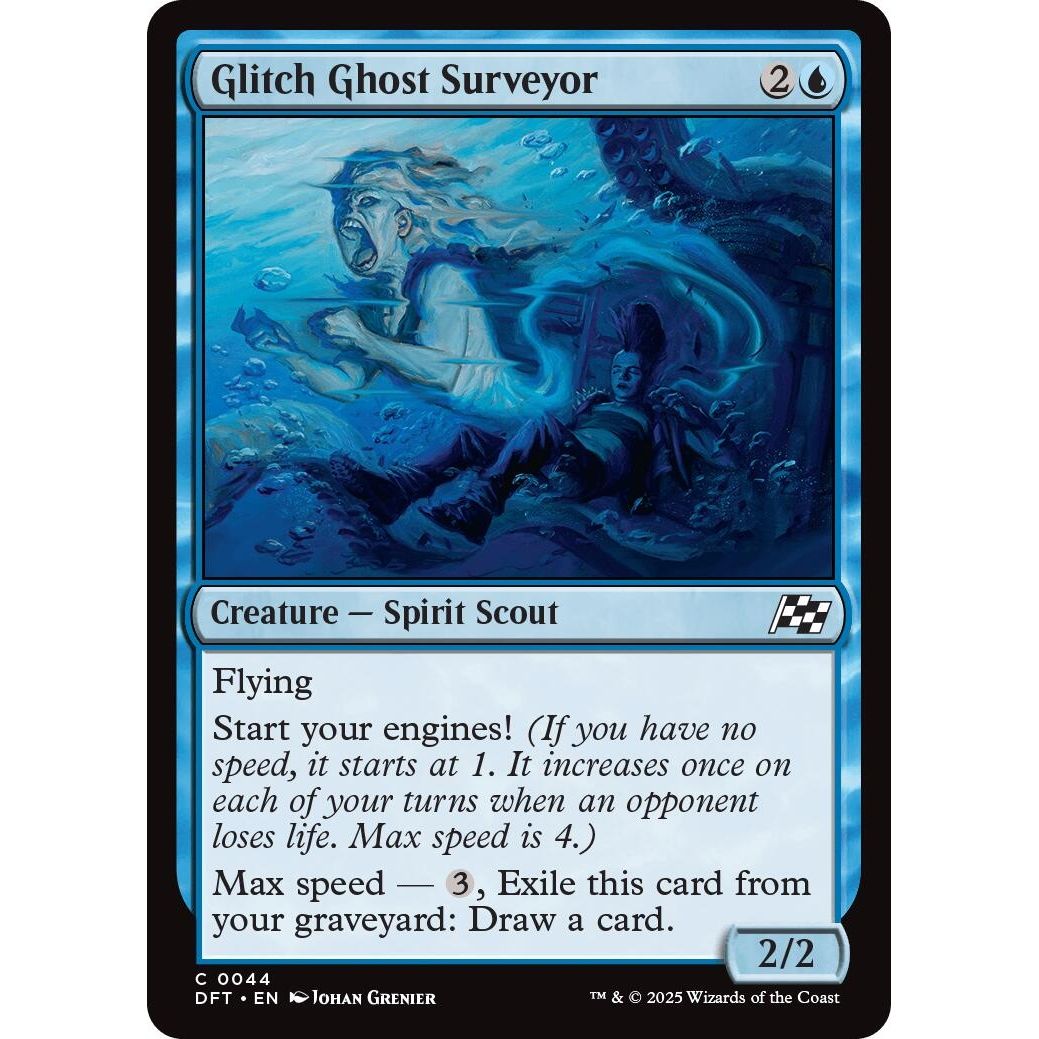 Image for Glitch Ghost Surveyor (44) (DFT) - Magic: The Gathering
