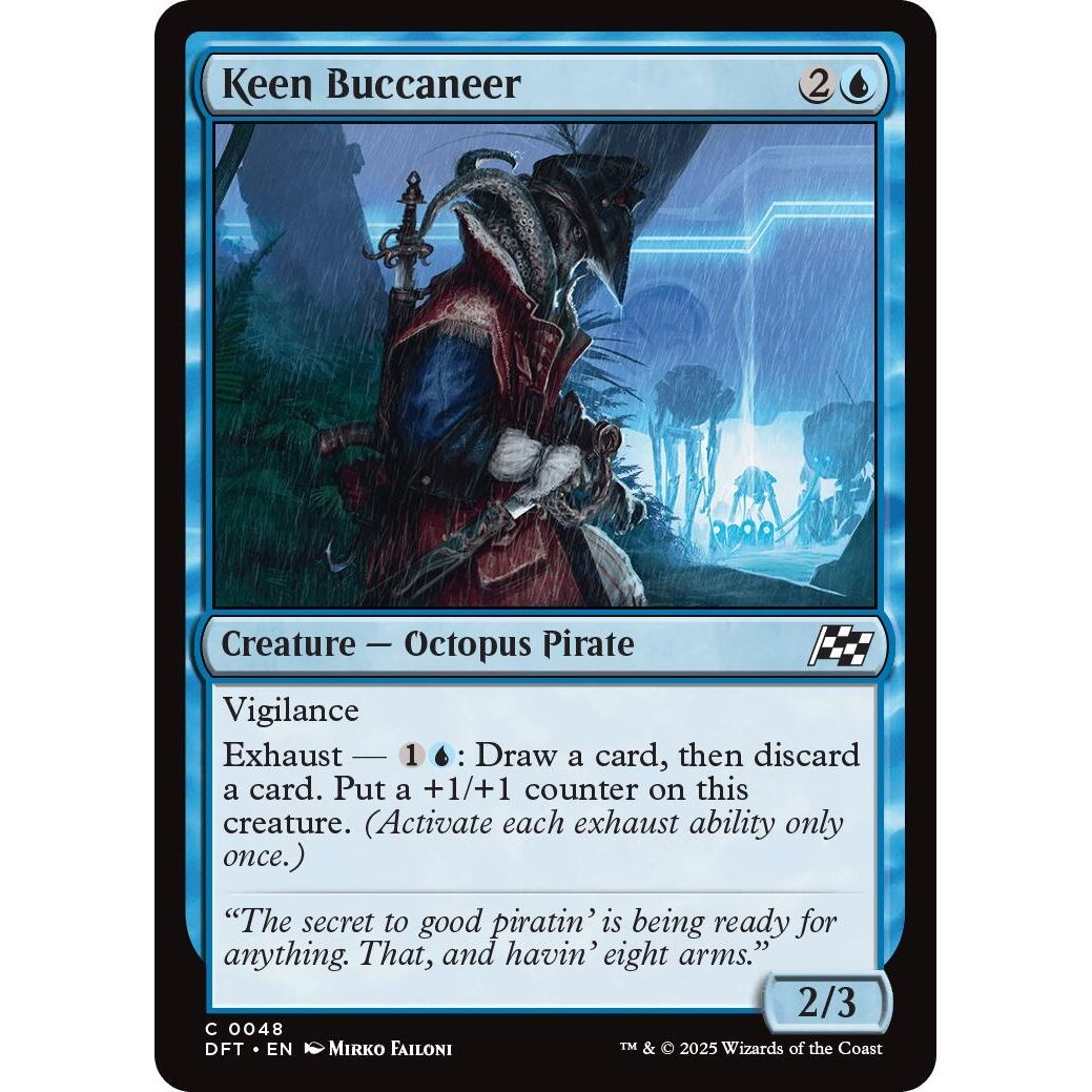 Image for Keen Buccaneer (48) (DFT) - Magic: The Gathering