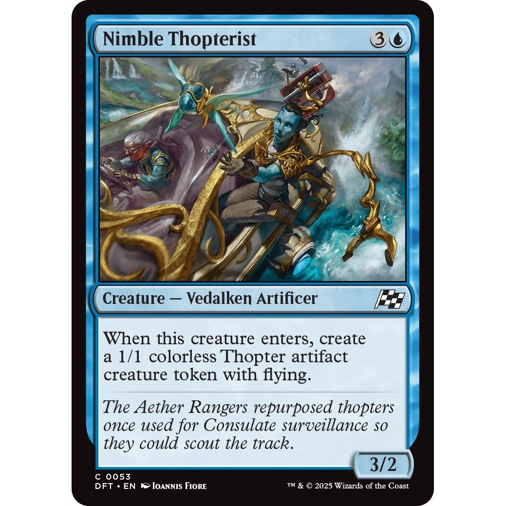 Image for Nimble Thopterist (53) (DFT) - Magic: The Gathering