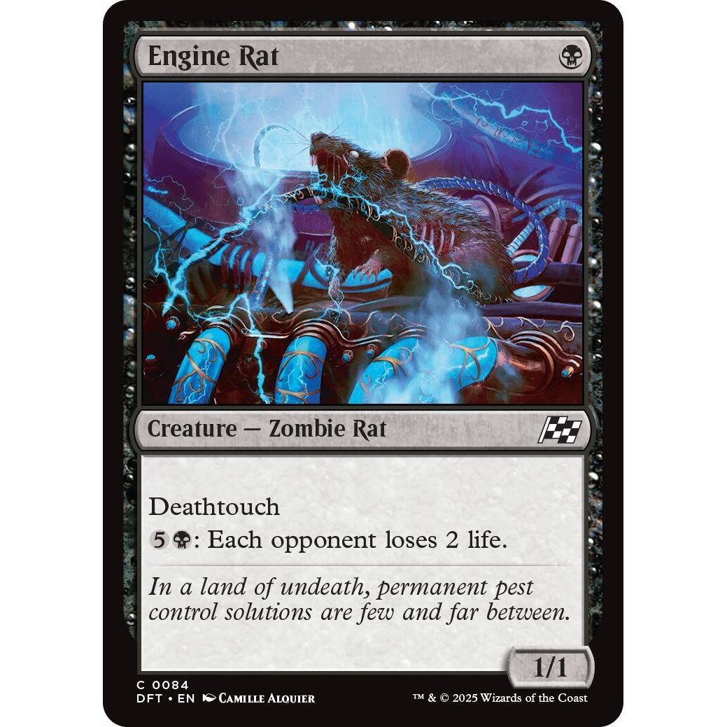 Image for Engine Rat (84) (DFT) - Magic: The Gathering