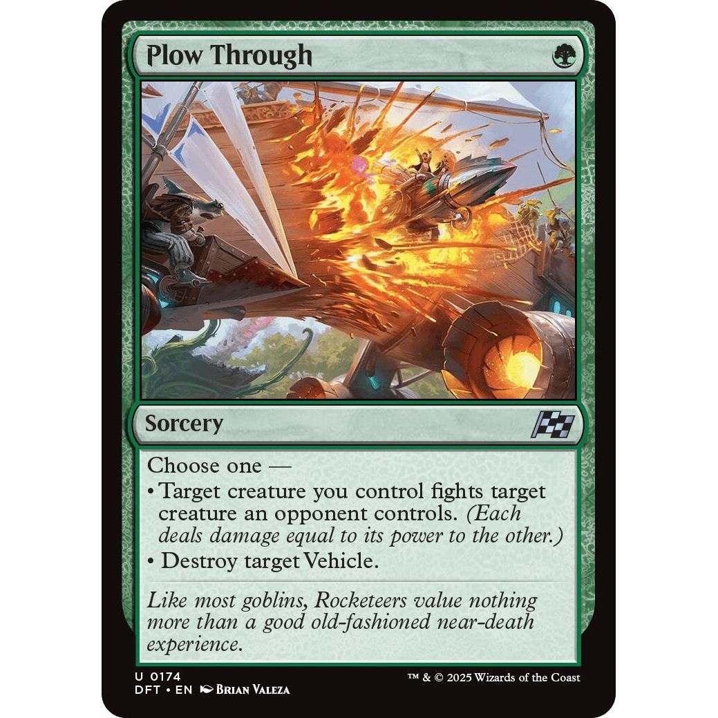 Image for Plow Through (174) (DFT) - Magic: The Gathering