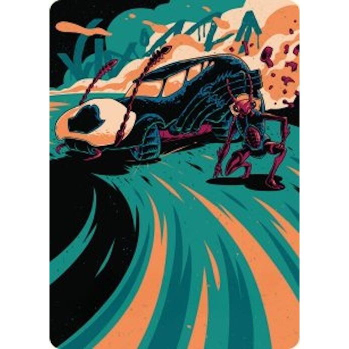Image for Carrion Cruiser Art Card (39) (AADFT) - Magic: The Gathering