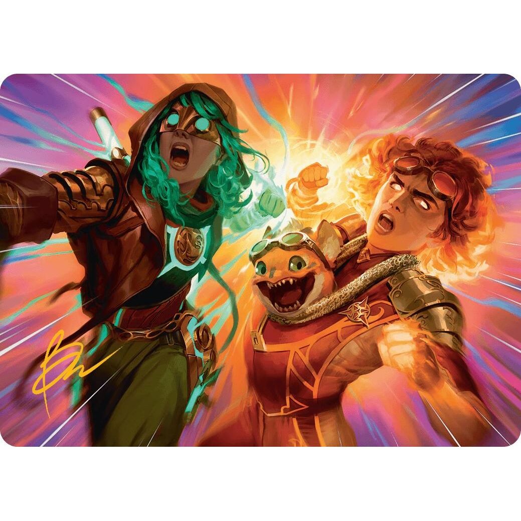 Image for Full Throttle Art Card (Gold-Stamped Signature) (23) (AADFT) - Magic: The Gathering