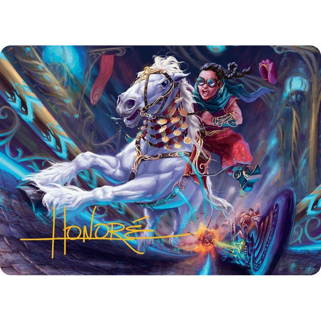 Image for Gilded Ghoda Art Card (Gold-Stamped Signature) (34) (AADFT) - Magic: The Gathering
