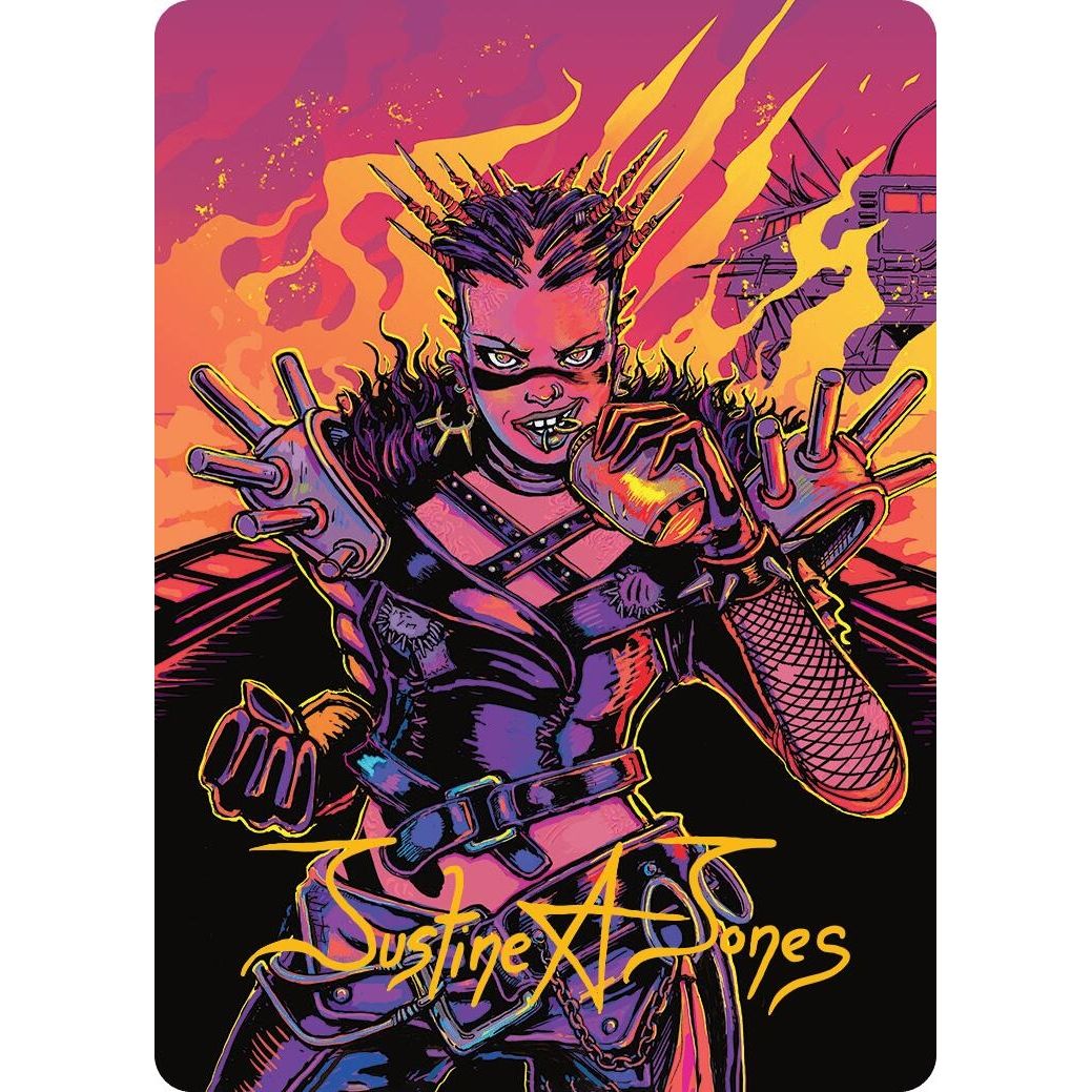 Image for Far Fortune, End Boss Art Card (2/54) (Gold-Stamped Signature) (2) (AADFT) - Magic: The Gathering