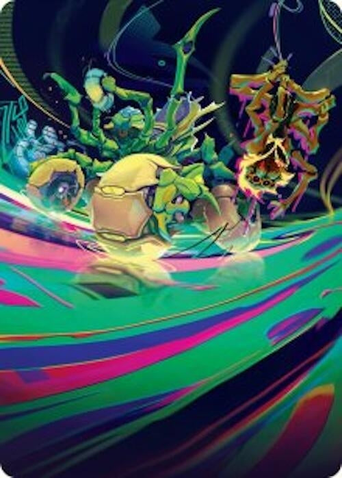 Image for Thundering Broodwagon Art Card (48) - Magic: The Gathering
