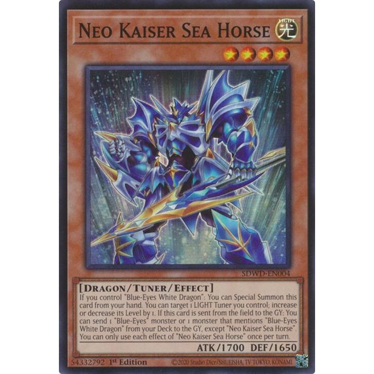 Image for Neo Kaiser Sea Horse (SDWD-EN004) (SDWD) - YuGiOh