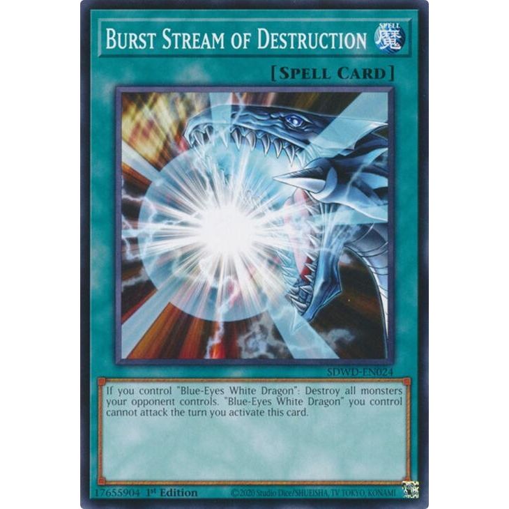 Image for Burst Stream of Destruction (SDWD-EN024) (SDWD) - YuGiOh