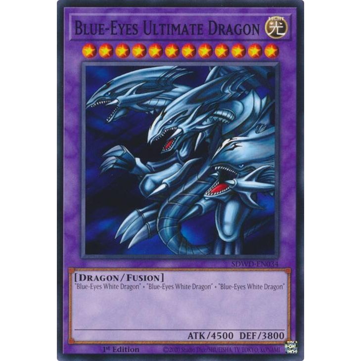 Image for Blue-Eyes Ultimate Dragon (SDWD-EN034) (SDWD) - YuGiOh