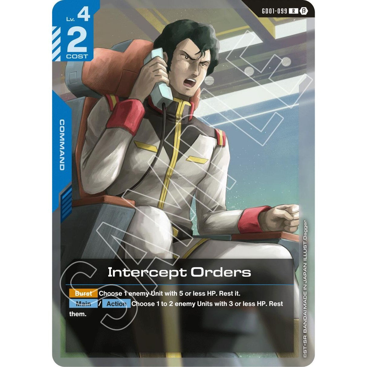 Image for Intercept Orders (GD01-099) (GD01_b) - Gundam Card Game