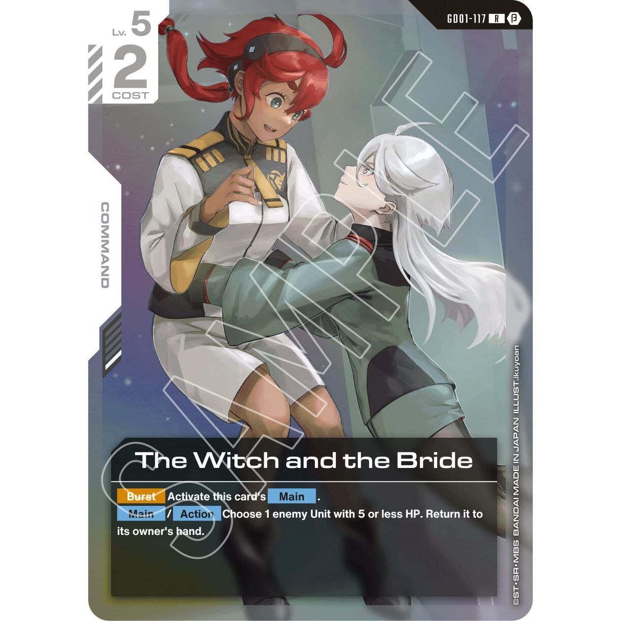 Image for The Witch and the Bride (GD01-117) (GD01_b) - Gundam Card Game