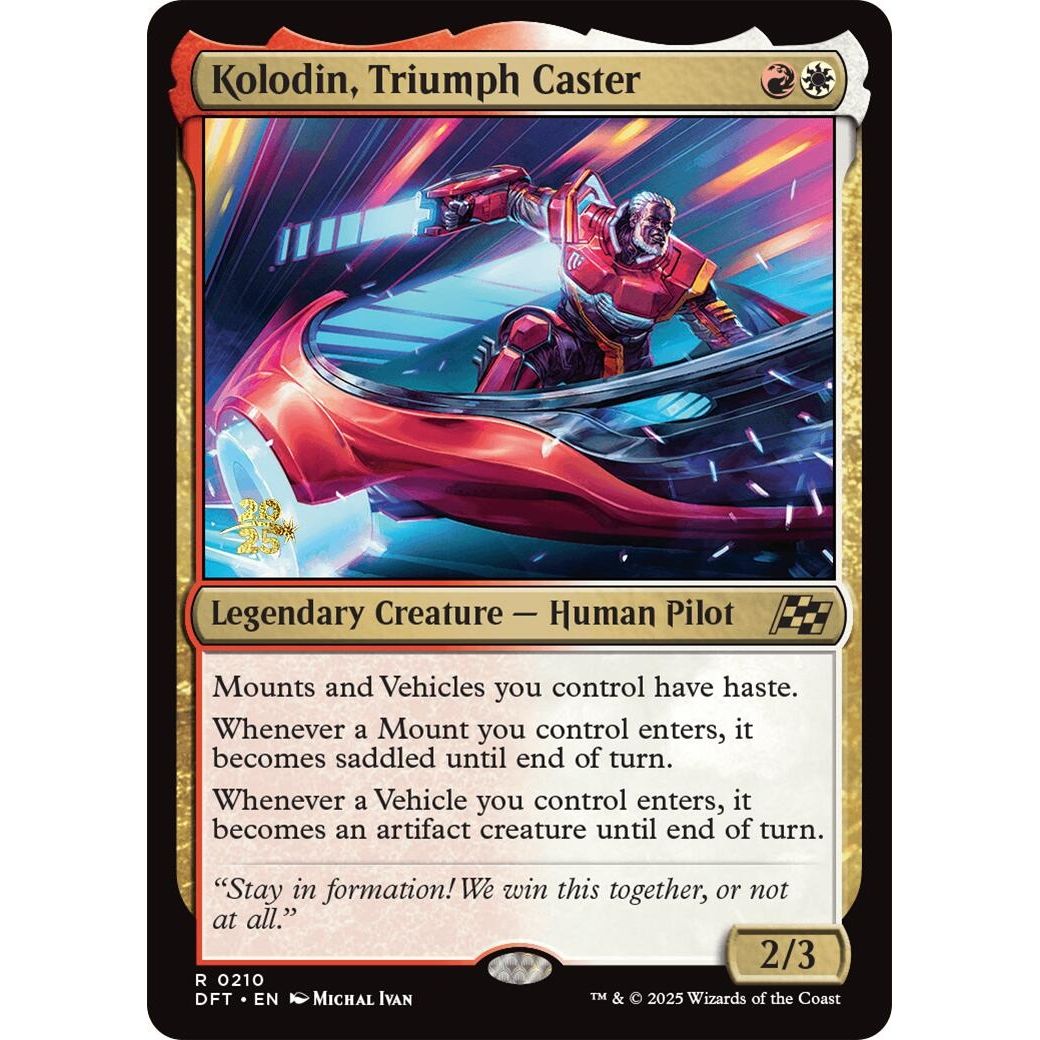 Image for Kolodin, Triumph Caster (210) (PRE) - Magic: The Gathering