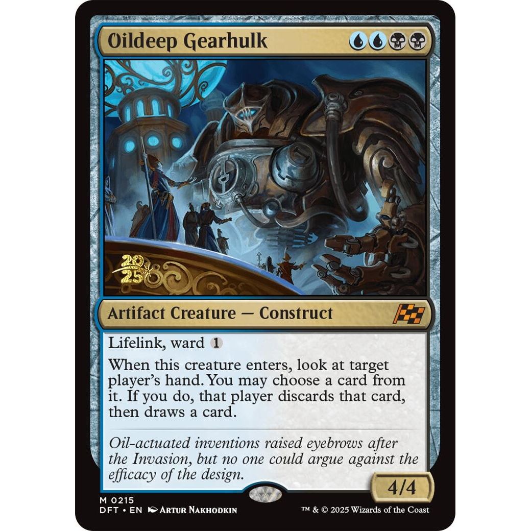 Image for Oildeep Gearhulk (215) (PRE) - Magic: The Gathering
