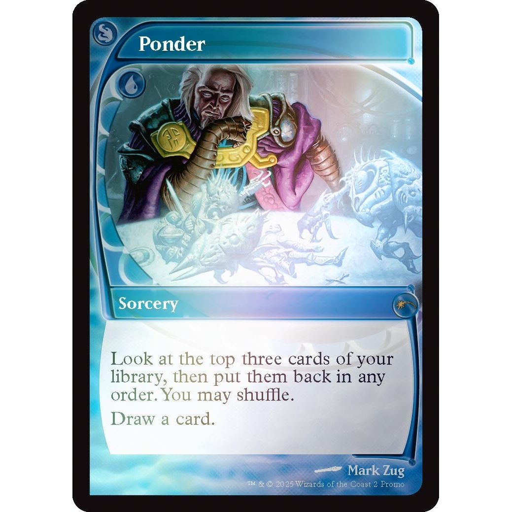 Image for Ponder (Future Sight) (2) (SLD) - Magic: The Gathering