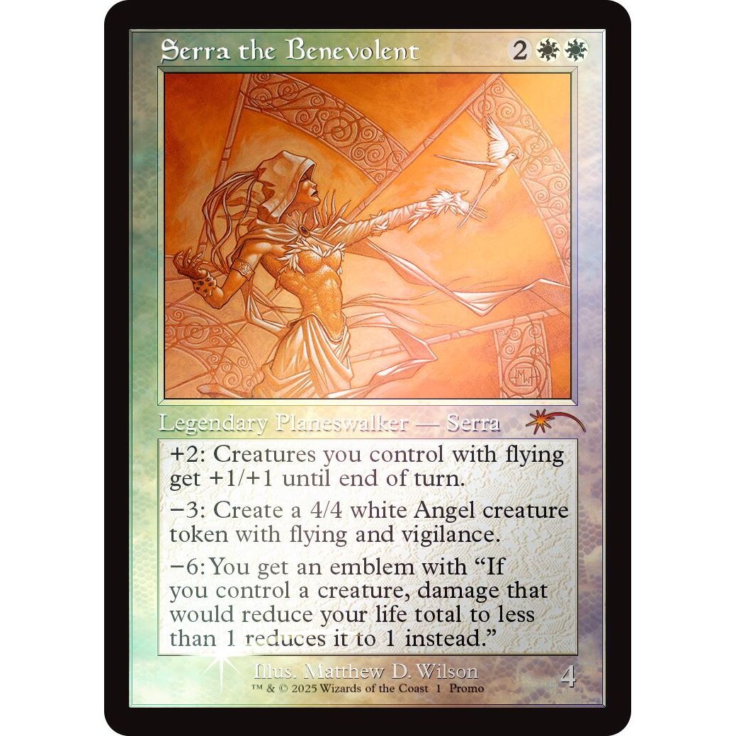 Image for Serra the Benevolent (Retro Frame) (1) (SLD) - Magic: The Gathering