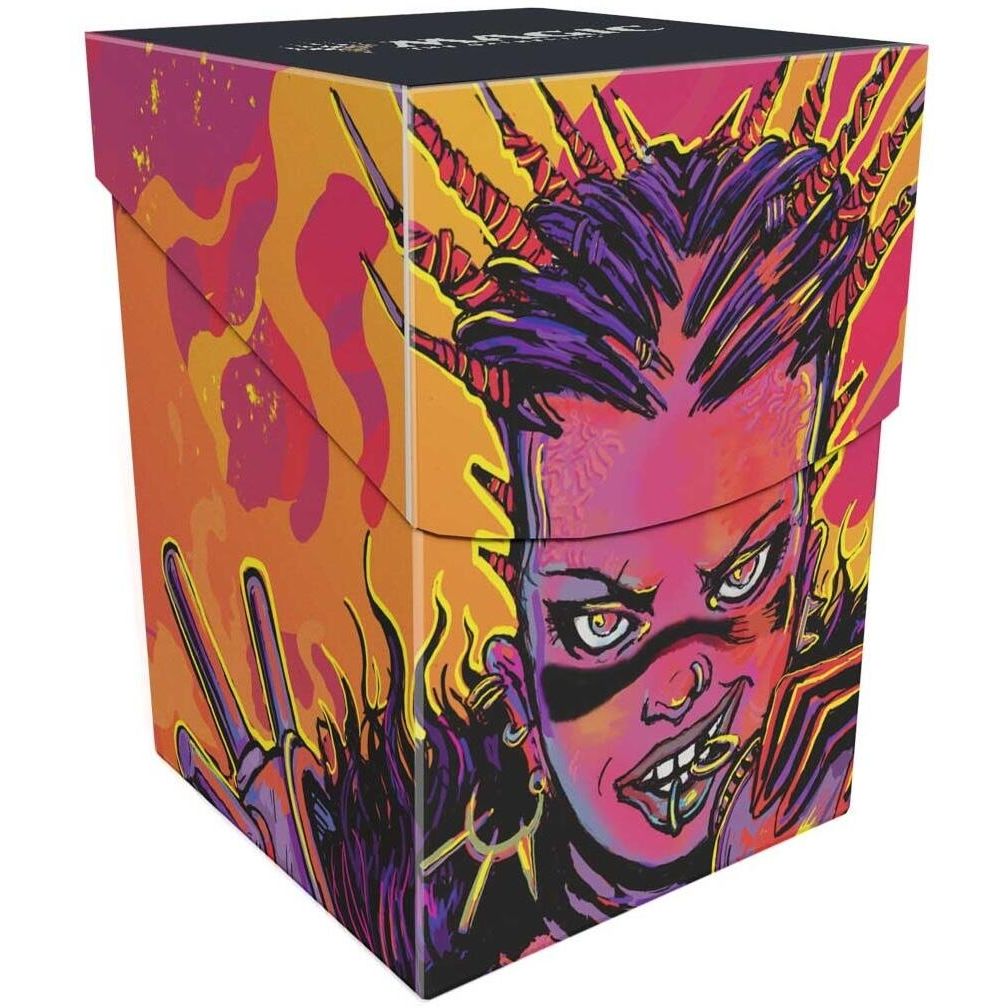 Image for Aetherdrift - Borderless Racer 4: Far Fortune End Boss 100+ Deck Box for Magic: The Gathering - Deck Boxes