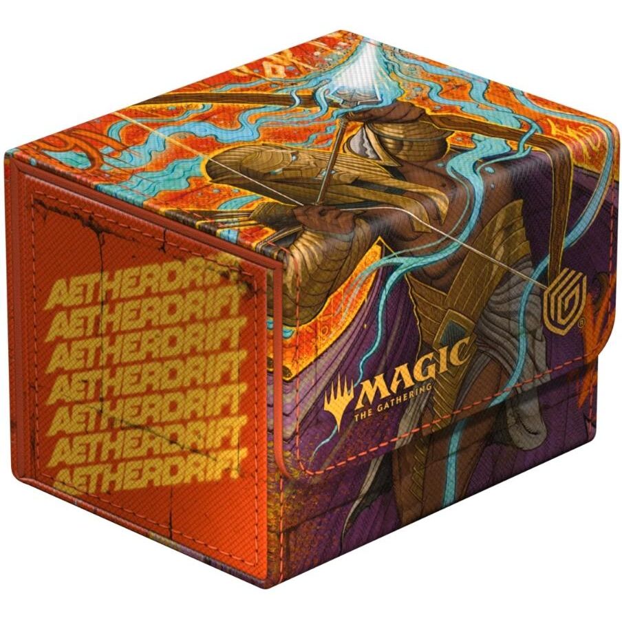 Image for Magic: The Gathering Aetherdrift Sidewinder 100+ Xenoskin Deck Box - Ketramose, the New Dawn - Deck Boxes