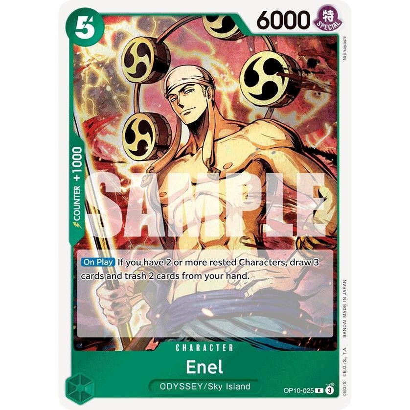 Image for Enel (OP10-025) (OP10) - One Piece Card Game