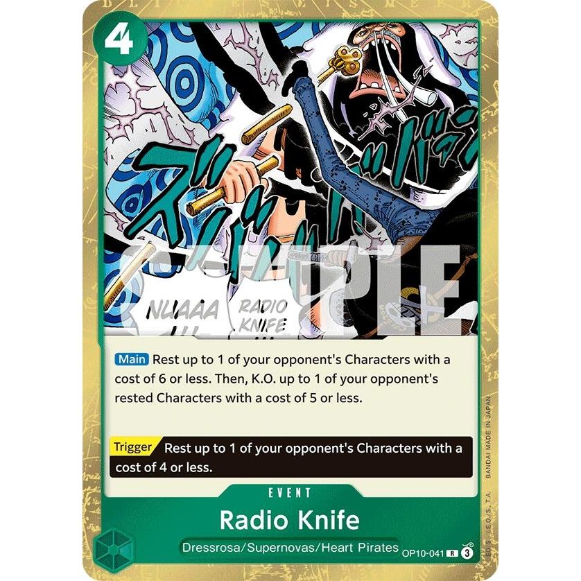 Image for Radio Knife (OP10-041) (OP10) - One Piece Card Game