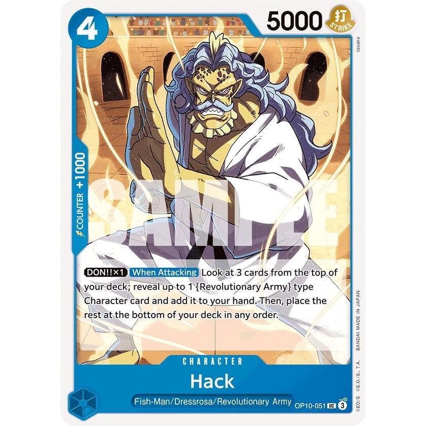 Image for Hack (OP10-051) (OP10) - One Piece Card Game