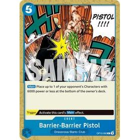 Barrier-Barrier Pistol - One Piece — Royal Blood (079)