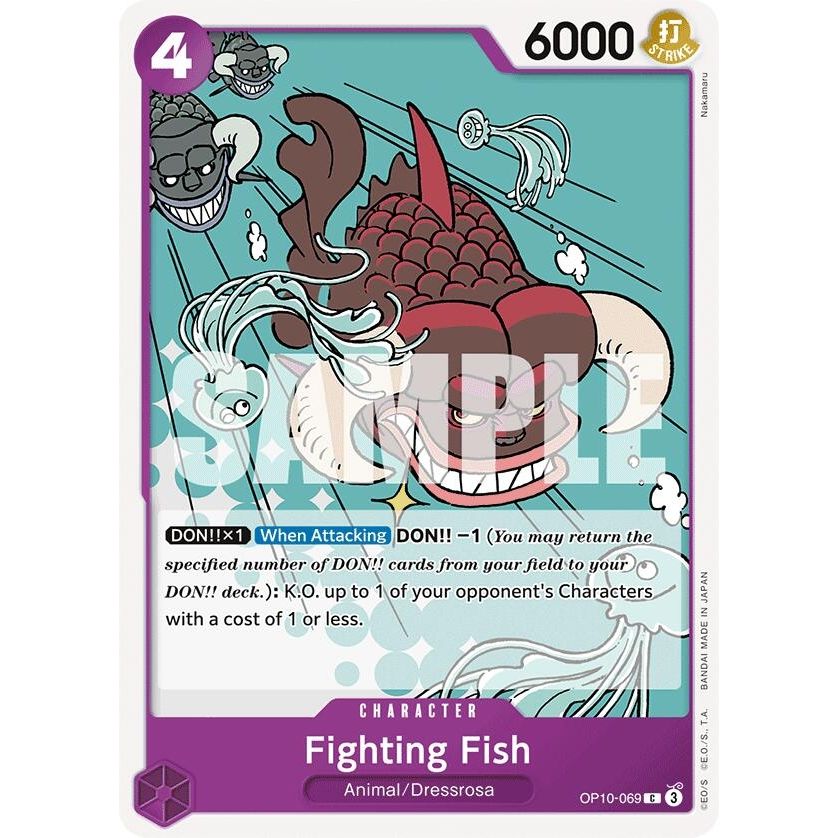 Image for Fighting Fish (OP10-069) (OP10) - One Piece Card Game