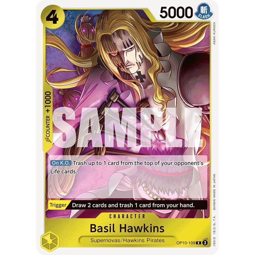 Image for Basil Hawkins (OP10-109) (OP10) - One Piece Card Game