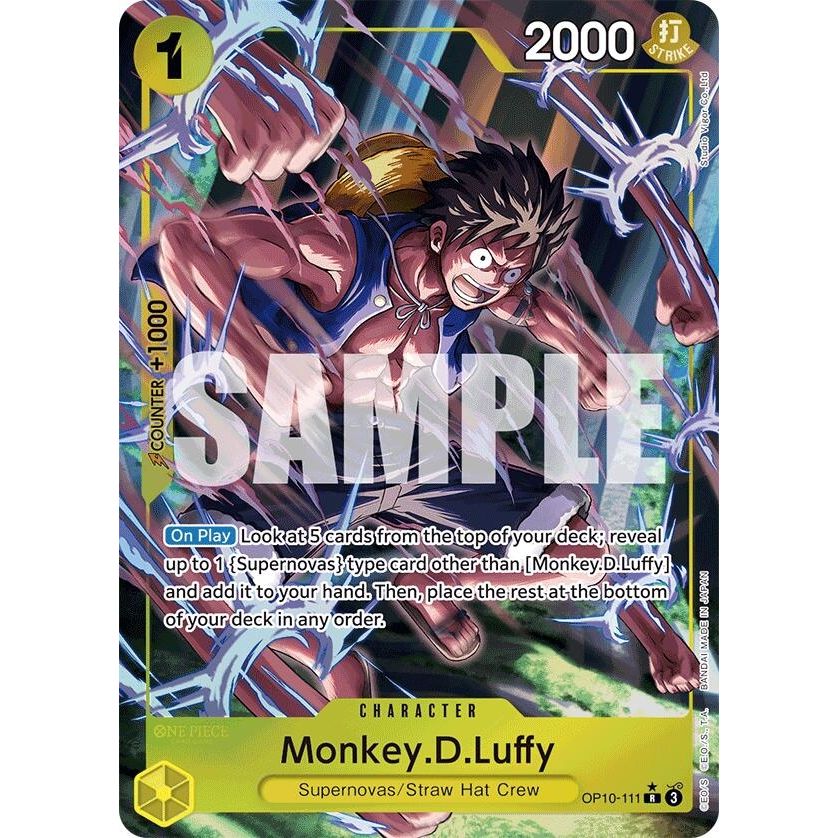 Image for Monkey.D.Luffy (111) (Parallel) (OP10-111) (OP10) - One Piece Card Game