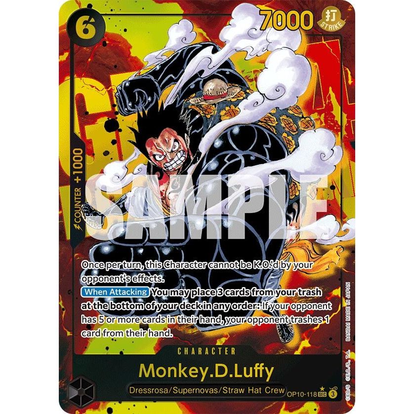 Image for Monkey.D.Luffy (118) (Parallel) (OP10-118) (OP10) - One Piece Card Game