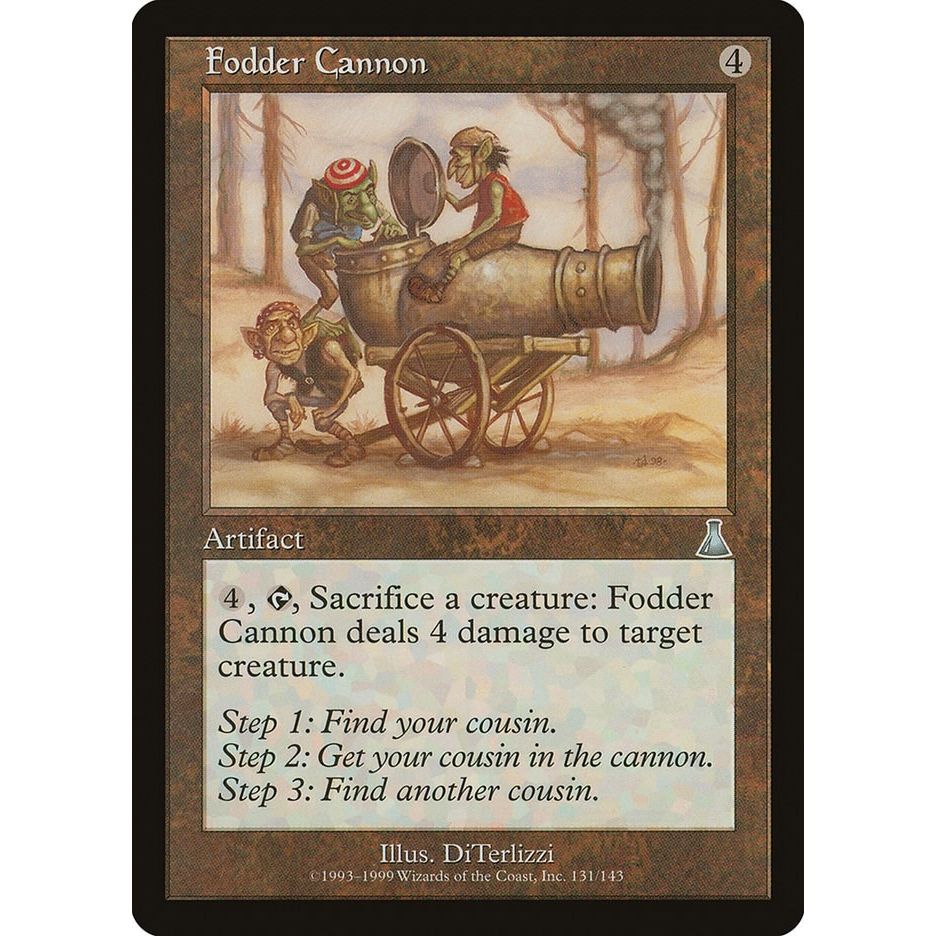 Image for Fodder Cannon (131) (UDS) - Magic: The Gathering