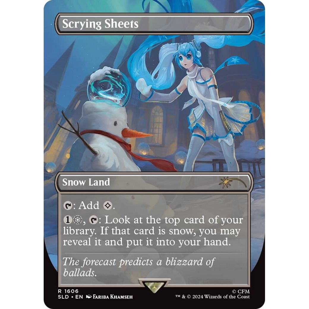 Image for Scrying Sheets (1606) (SLD) - Magic: The Gathering