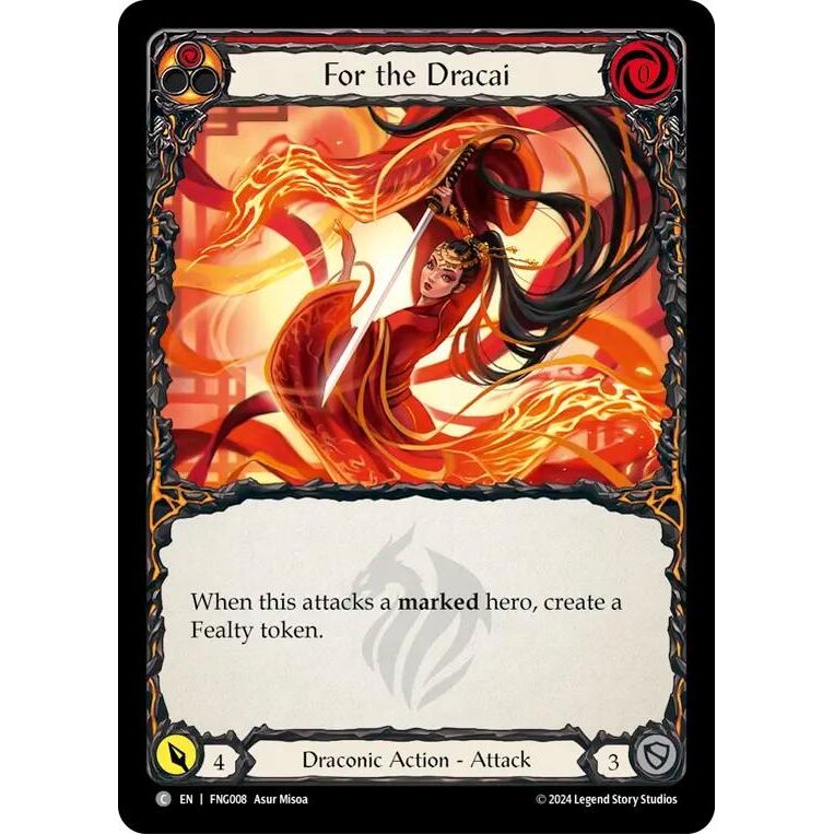 Image for For the Dracai (FNG008) - Flesh and Blood TCG